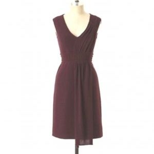 Anthropologie Sparrow wool dress - plum wine color